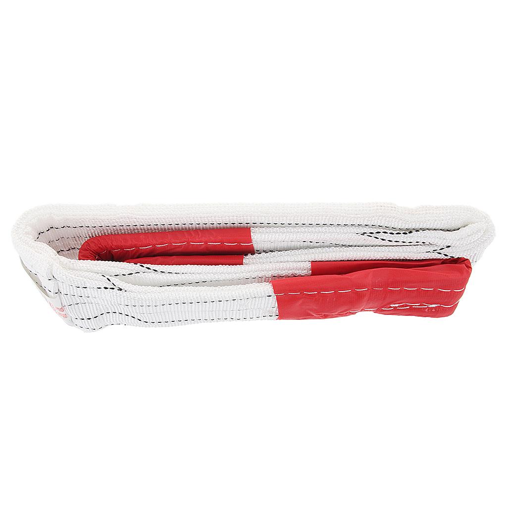 Flat Lifting Sling Towing Pulling Strap Rope Synthetic Fibre 5 Tonne 1 Meter