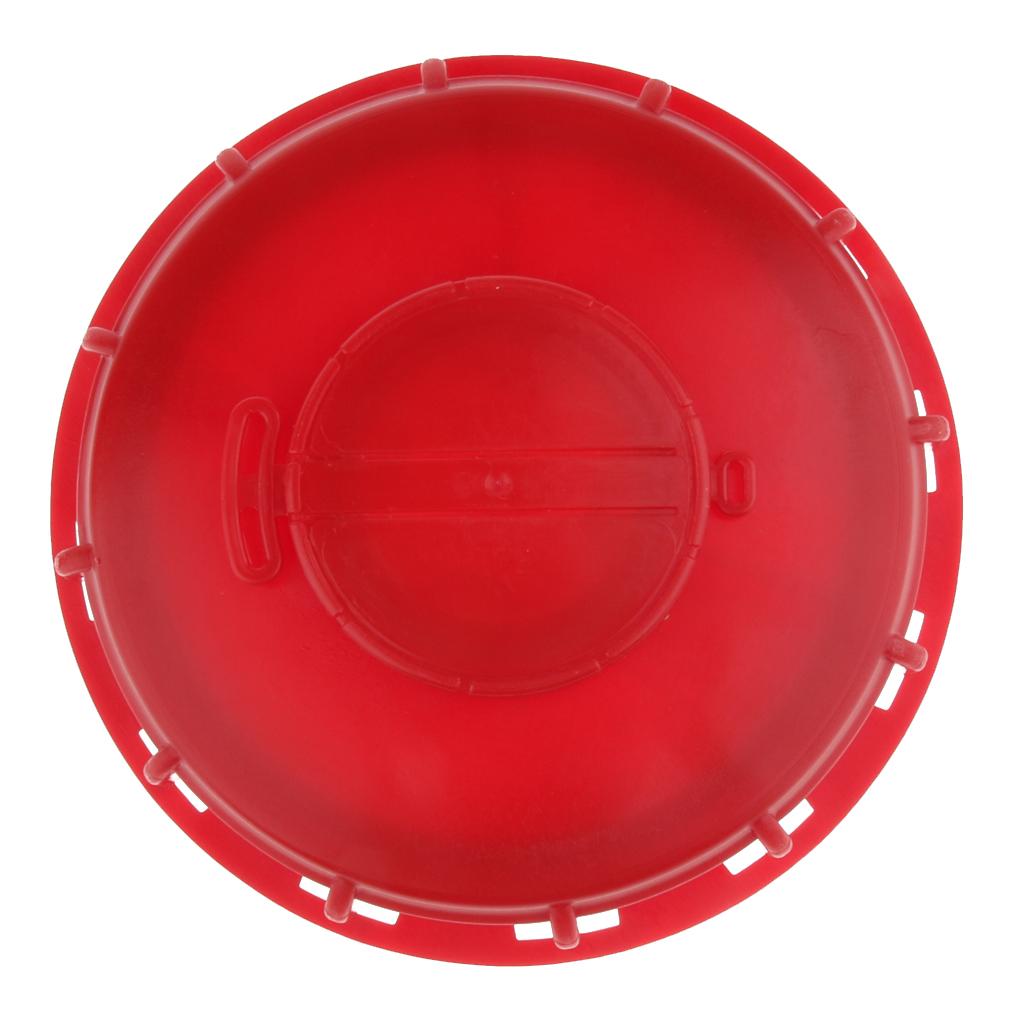 1000L IBC Water Tank Cover Lid Cap Valve Parts Garden Hose Dust Cover Red