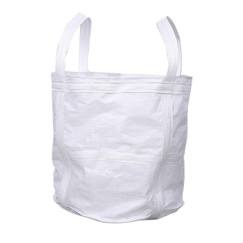 1 Tonne FIBC Bulk Bag Builders Bag Waste Rubble Storage Sack with 2 Loops