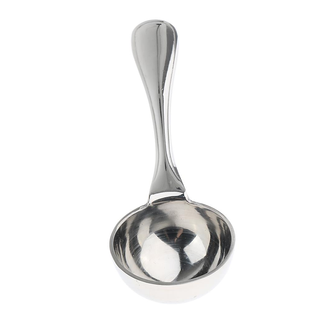 Stainless Steel Coffee Spoon Condiment Scoop Dessert Ladle 14cm