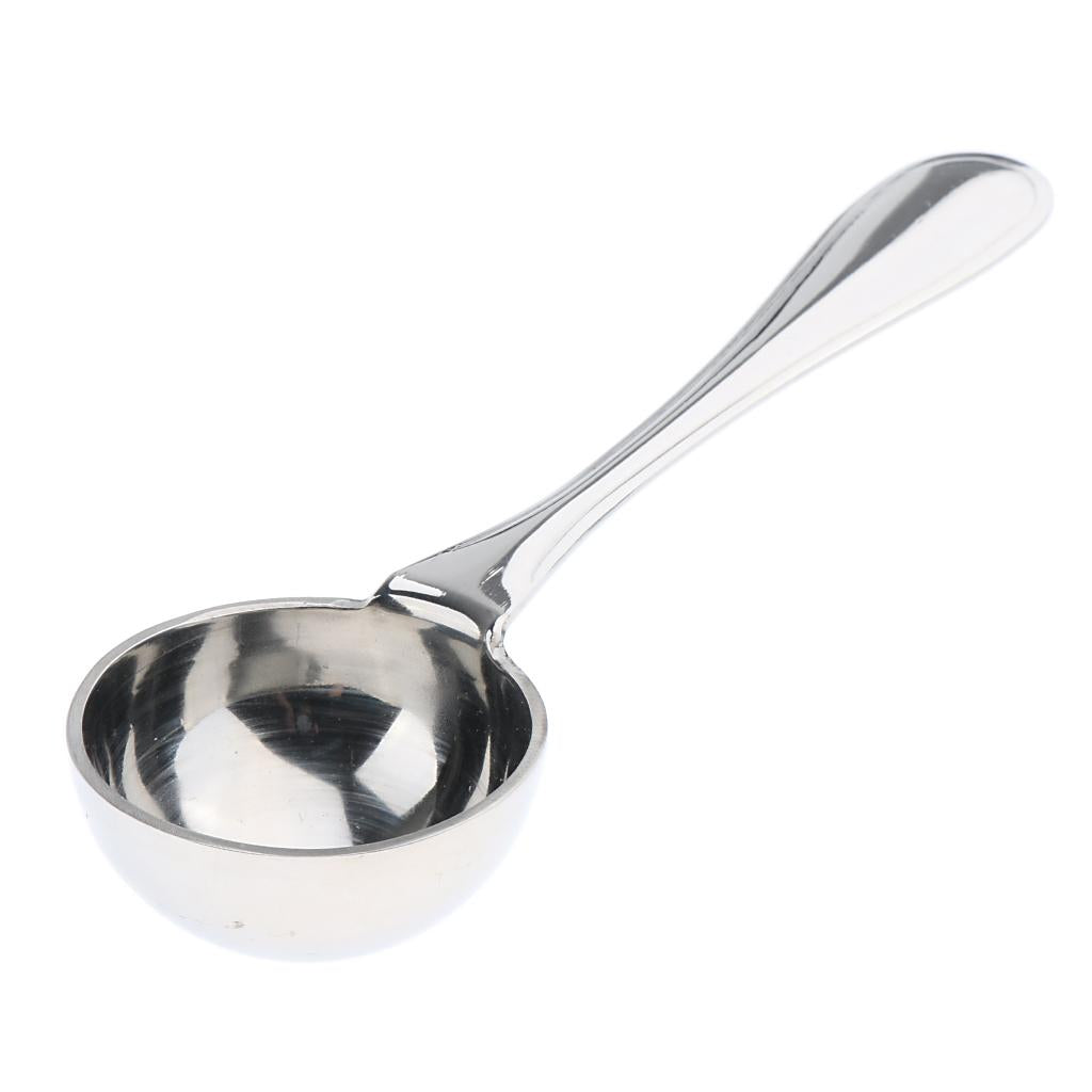 Stainless Steel Coffee Spoon Condiment Scoop Dessert Ladle 14cm