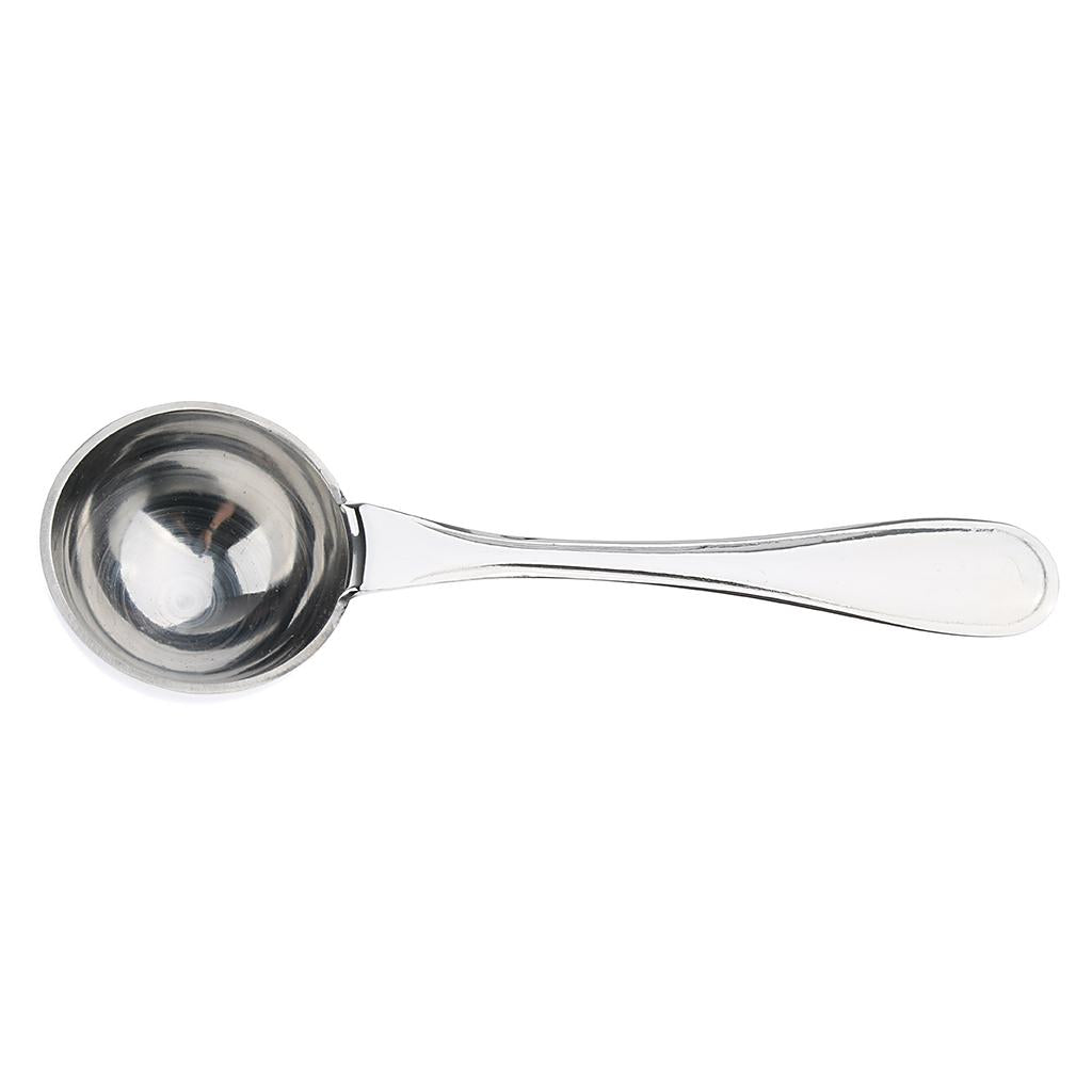 Stainless Steel Coffee Spoon Condiment Scoop Dessert Ladle 14cm