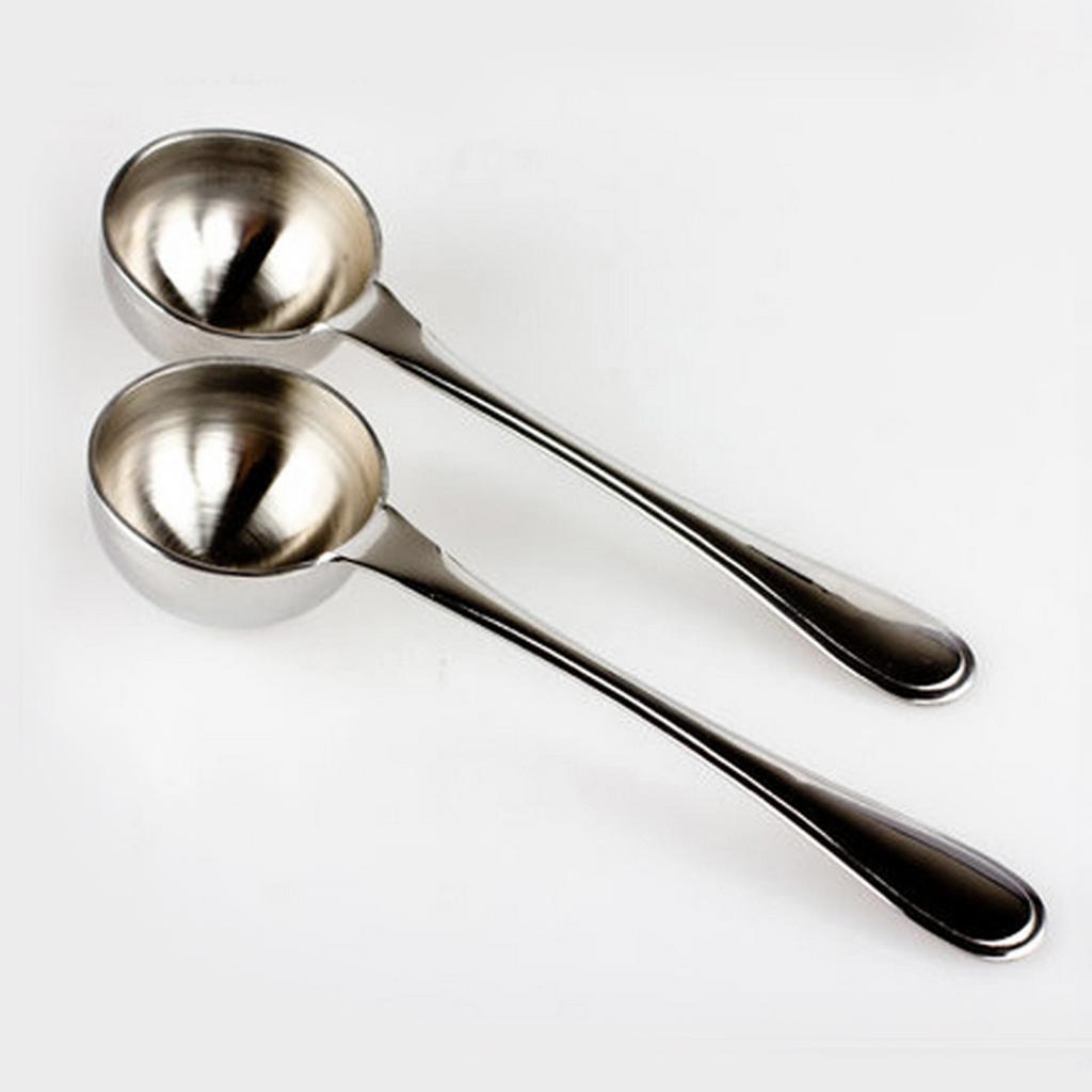 Stainless Steel Coffee Spoon Condiment Scoop Dessert Ladle 14cm