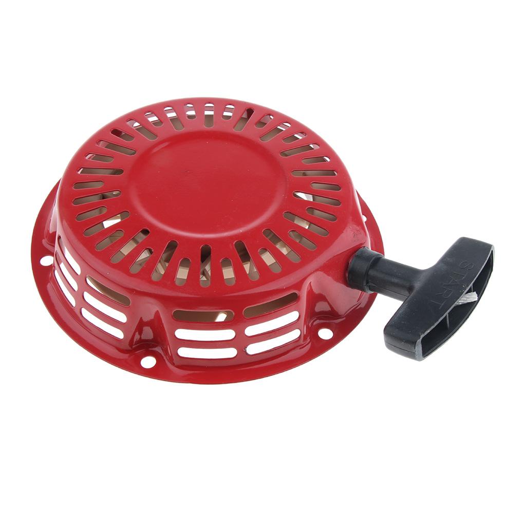 Pull Start Red Recoil Cover Fits for Honda 168F 170F nylon