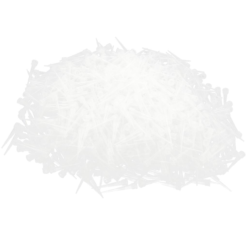 1000 Pieces 10 uL Pipette Tips for Pipettor, universal
