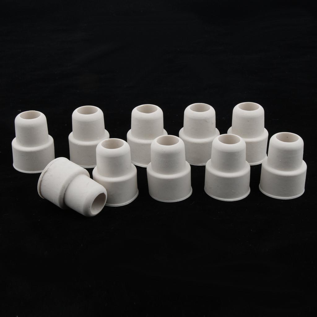 10 Pieces Rubber Bottle Stopper Bung Flask Test Tube Plugs 14mm