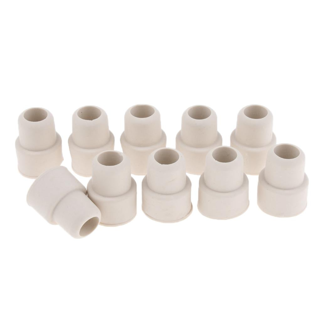 10 Pieces Rubber Bottle Stopper Bung Flask Test Tube Plugs 19mm