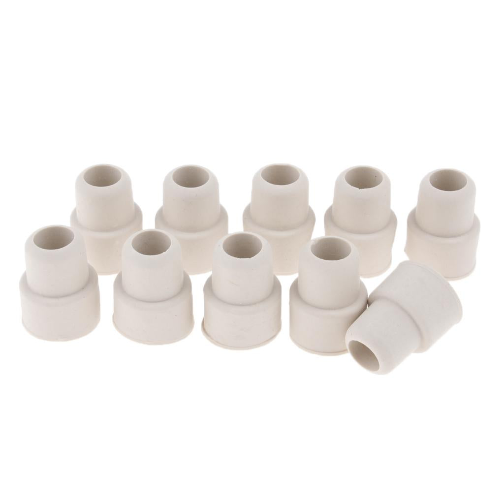 10 Pieces Rubber Bottle Stopper Bung Flask Test Tube Plugs 19mm