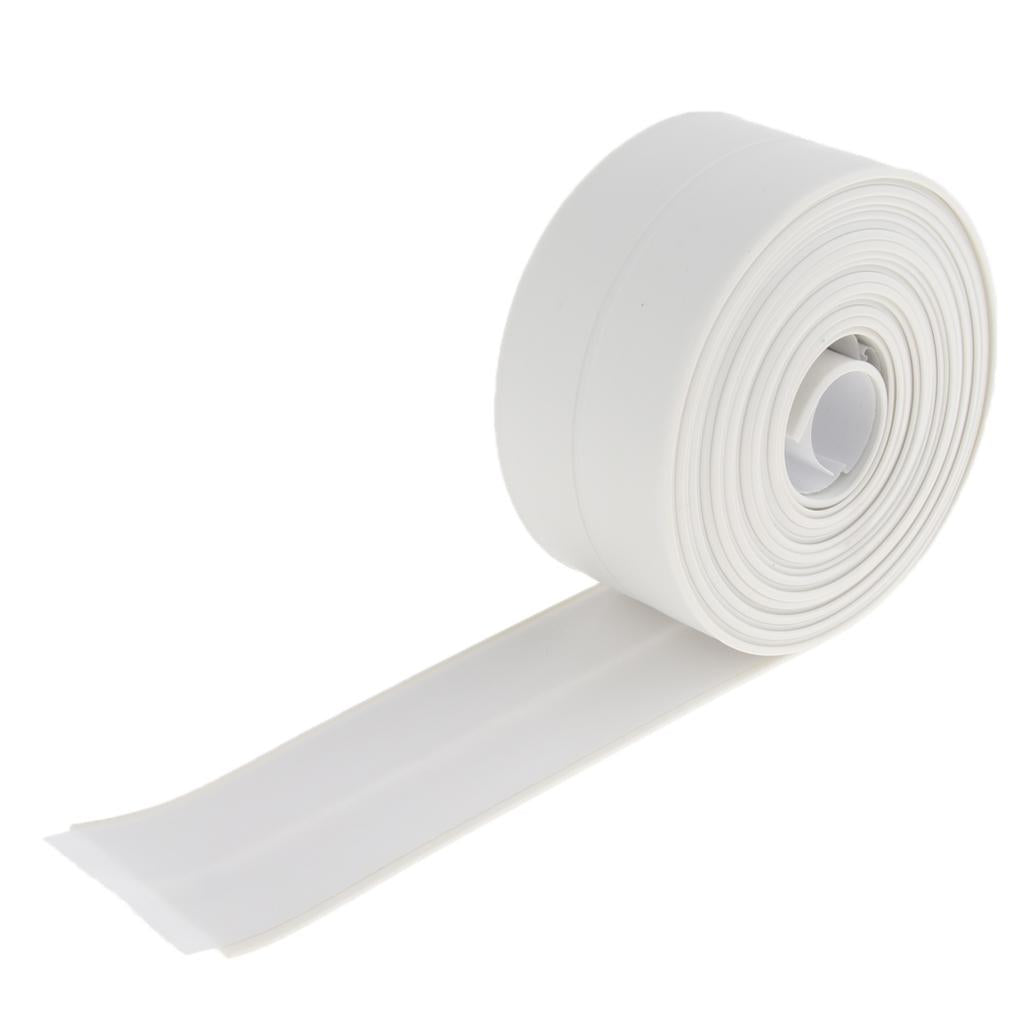 3.2m/10.50ft Kitchen Bathroom Waterproof Mold Proof Self Adhesive Wall PVC Sealing Tape, Long Lasting