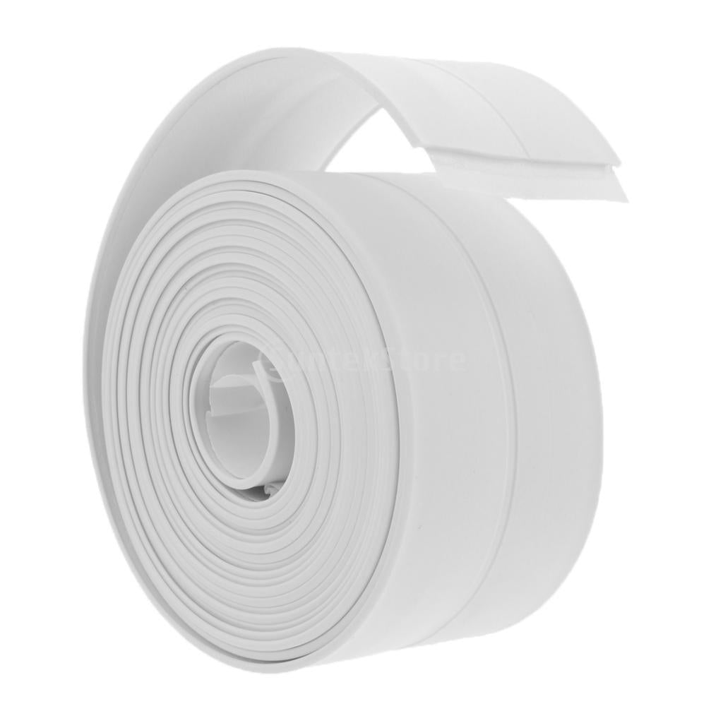 3.2m/10.50ft Kitchen Bathroom Waterproof Mold Proof Self Adhesive Wall PVC Sealing Tape, Long Lasting