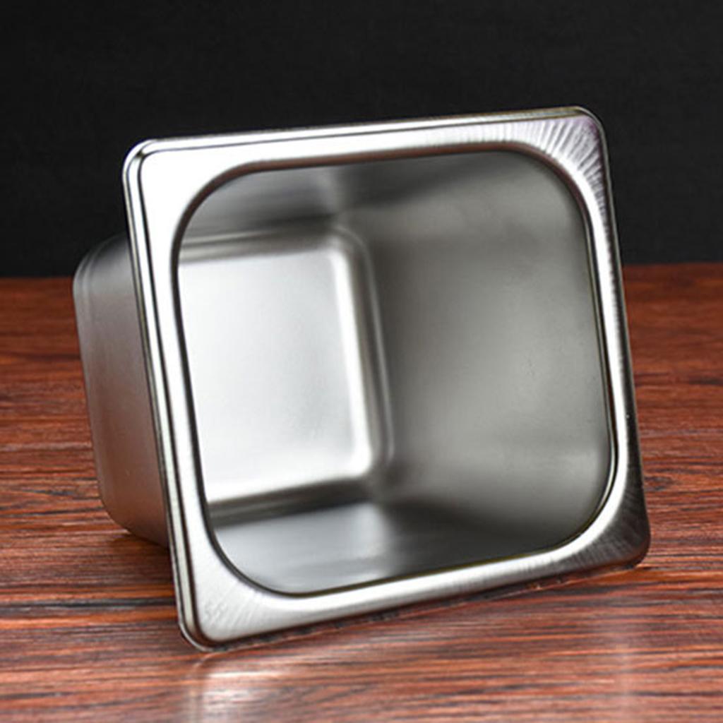 1Pc Special Steam Table Pan 1/9 Size 10cm Deep Stainless Steel