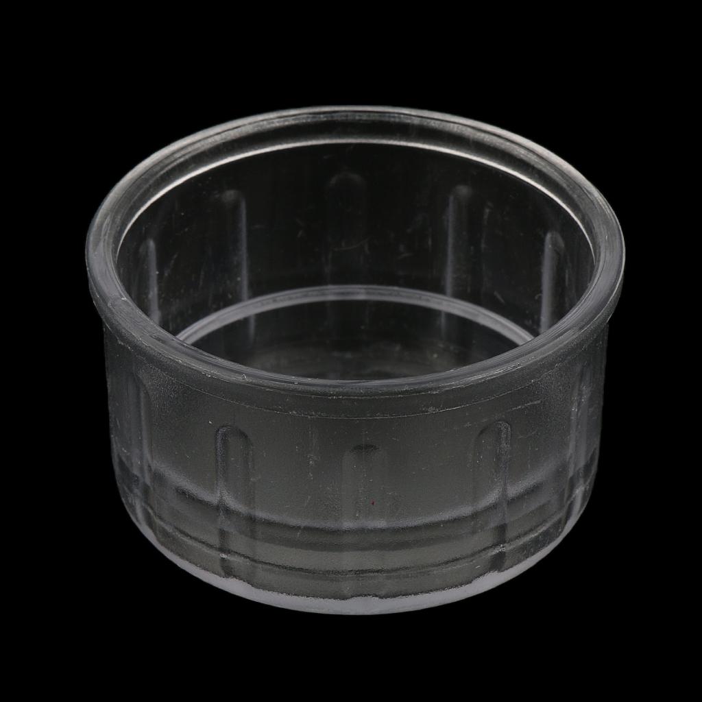 Plastic Cocktail Shaker Bar Transparent Lid Cap No Rust Milk Tea Shaker Tool