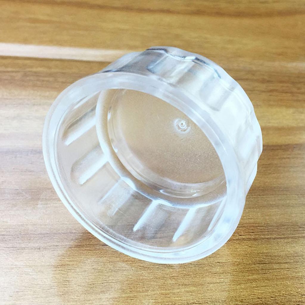 Plastic Cocktail Shaker Bar Transparent Lid Cap No Rust Milk Tea Shaker Tool