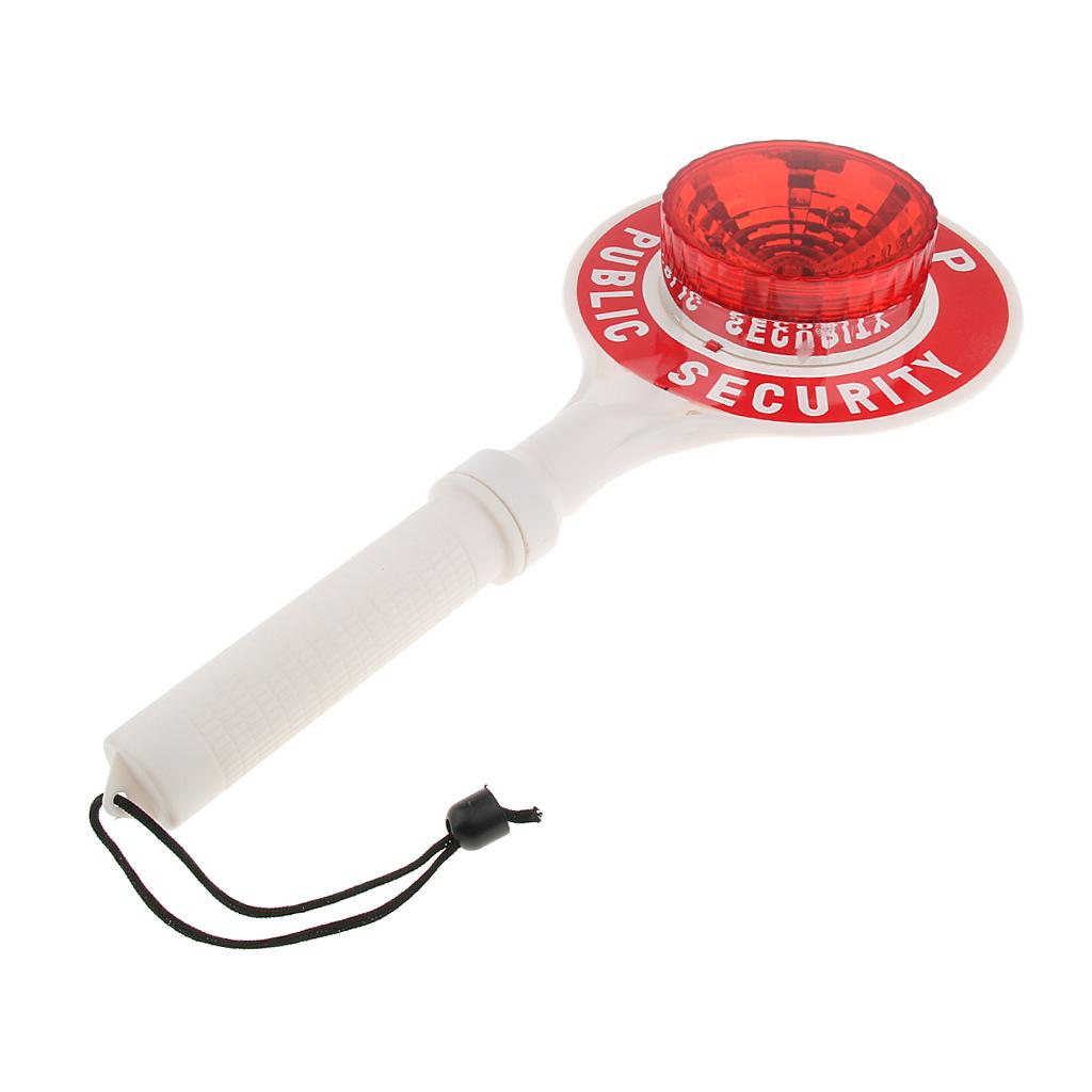 Stop Sign With Handle Roadway Display Parking Flashing LED Wand, low power consumption