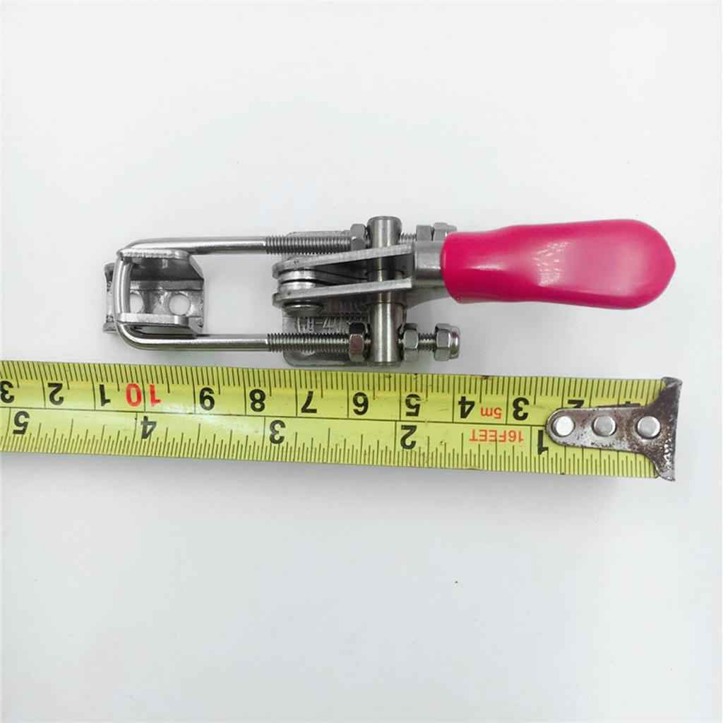 GH-40323 SS Quick Release Latch Type Toggle Clamp, 170kg Holding Capacity