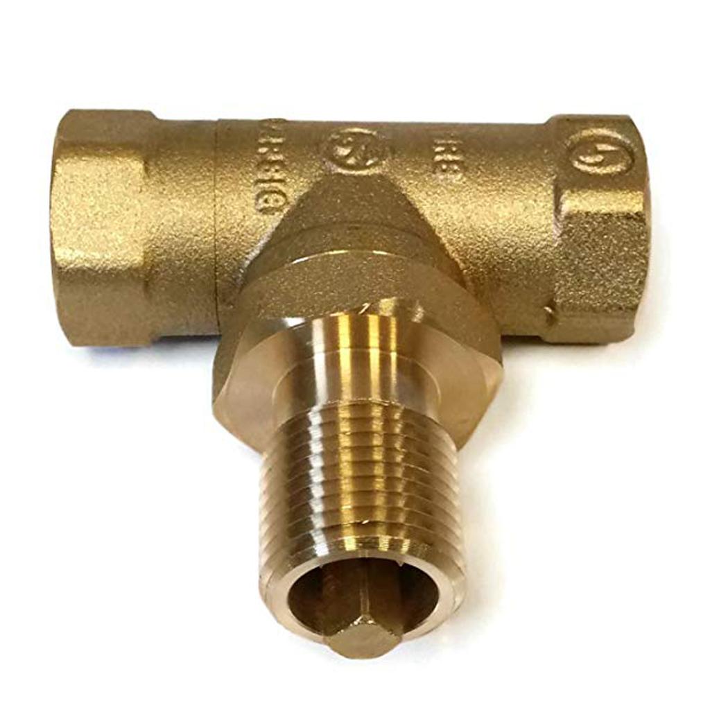 1/2-Inch Straight Quarter-Turn Shut-Off Valve Kit for NG LP Gas Fire Pits