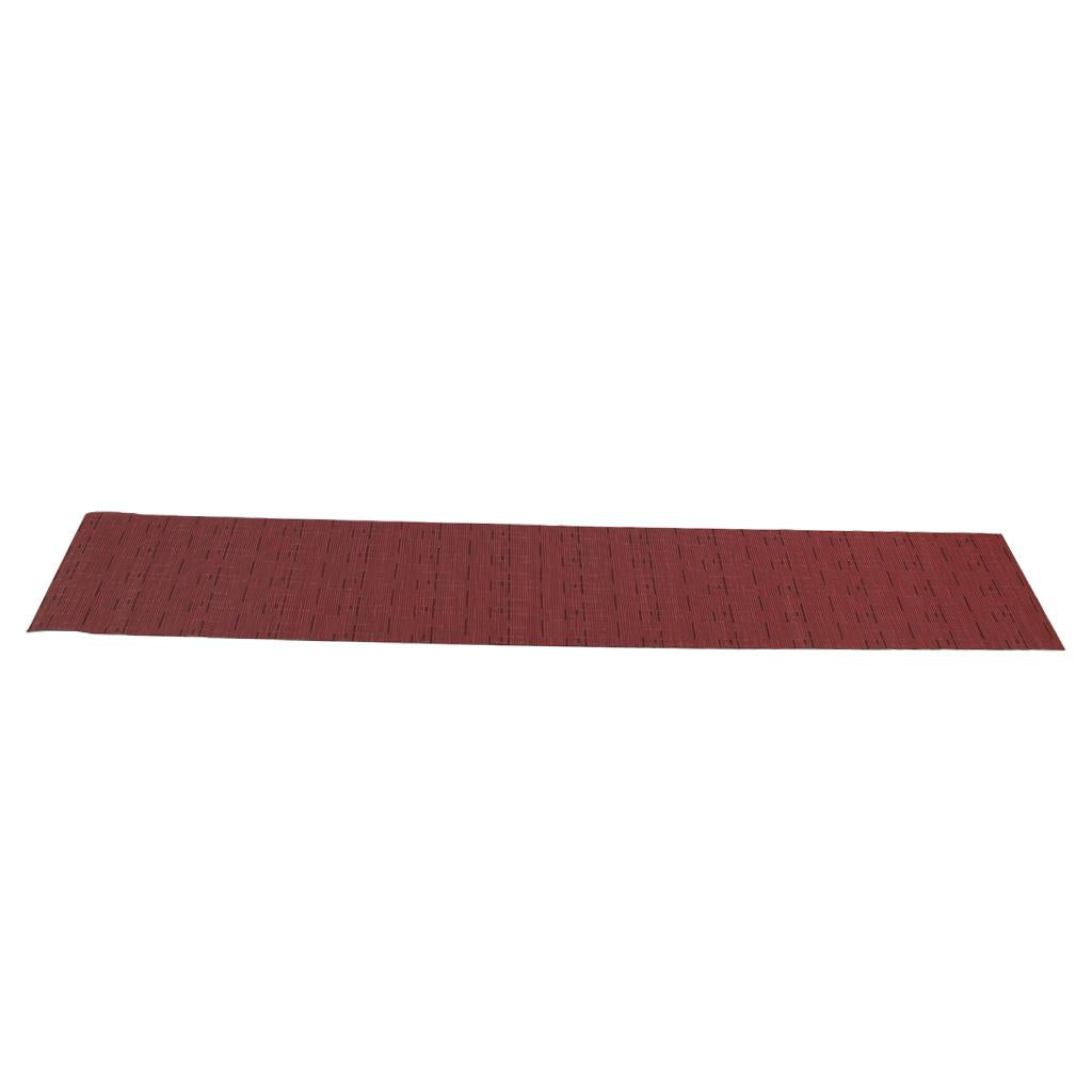 Rectangle Placemat Pad Table Coaster Bowl Mat Heat Resistant  Red