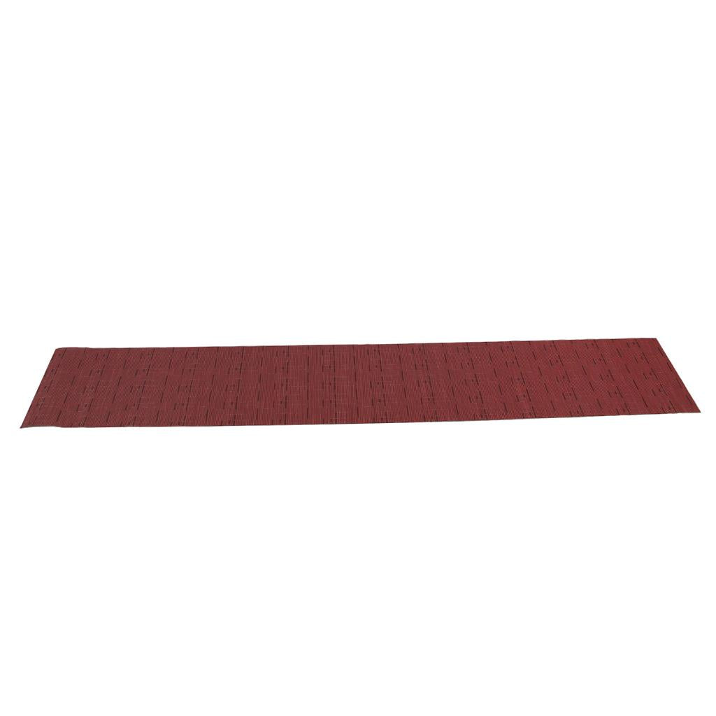 Rectangle Placemat Pad Table Coaster Bowl Mat Heat Resistant  Red