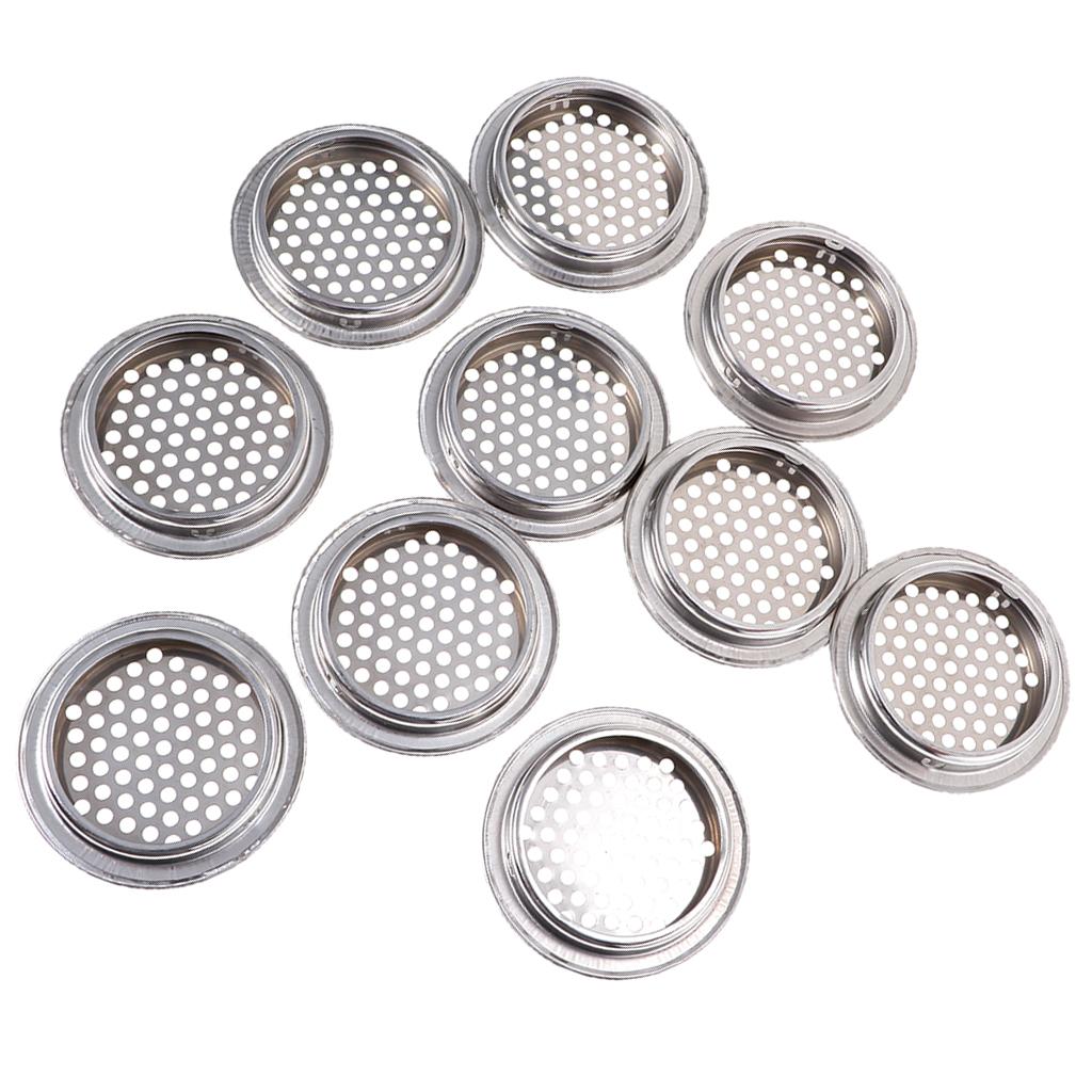 Stainless Steel Air Vent Louver Round  Hole Air Vent Cover Louver 53mm