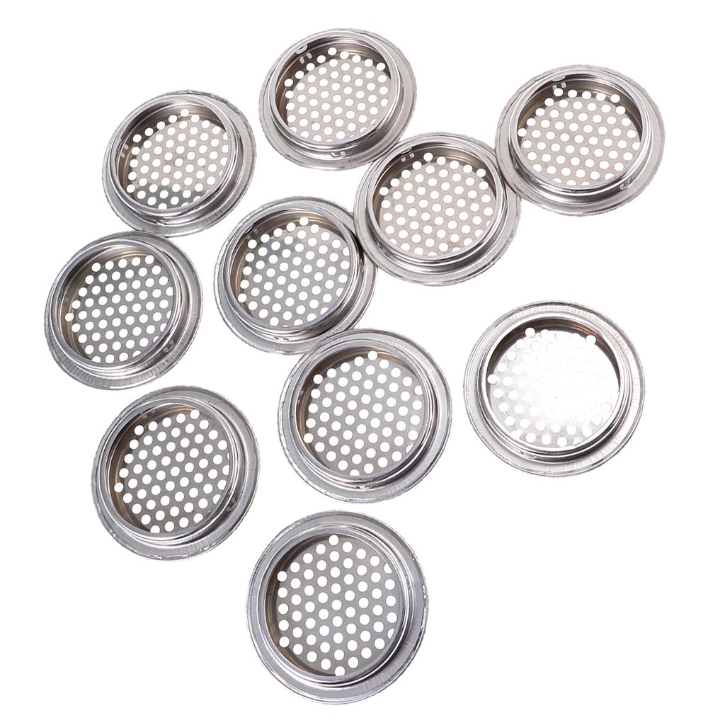 Stainless Steel Air Vent Louver Round  Hole Air Vent Cover Louver 53mm