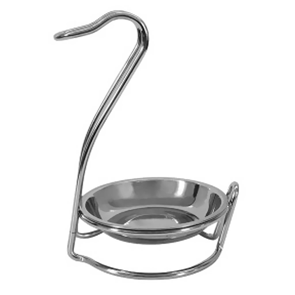 Stainless Steel Spoon Holder Rack Ladles Rest Soup Ladle Holder double size2 Swan