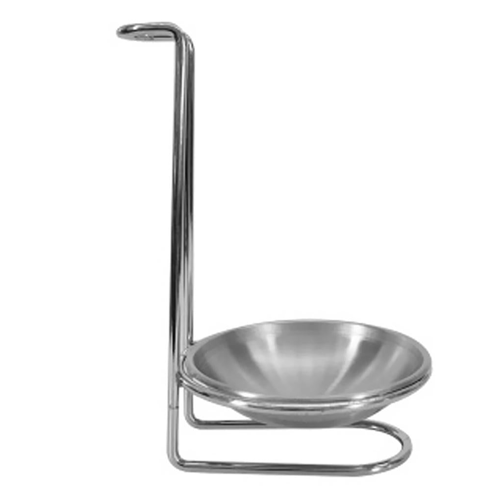 Stainless Steel Spoon Holder Rack Ladles Rest Soup Ladle Holder double size3 Single head