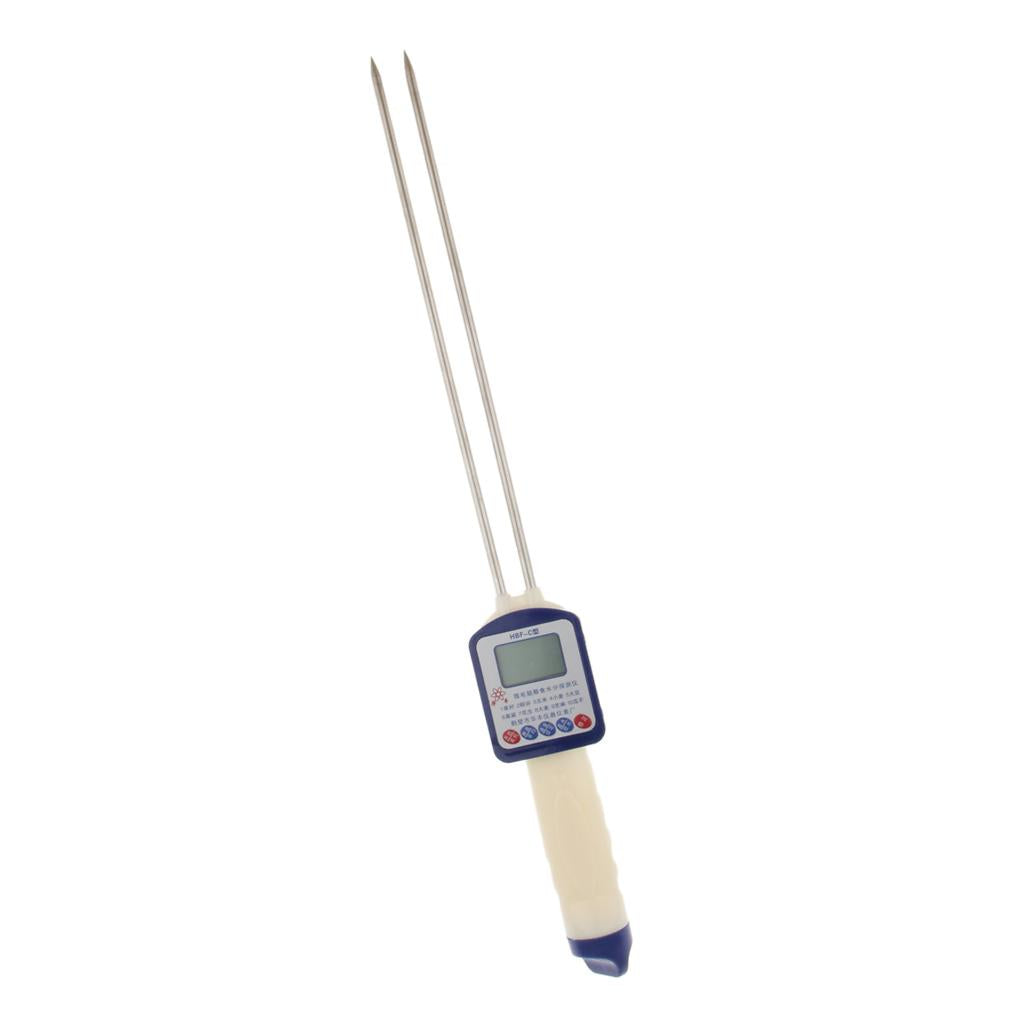 LCD Digital Grain Rice Corn Wheat Moisture Temperature Gauge Meter Tester