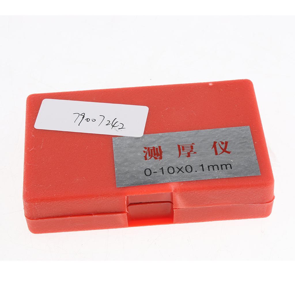 0-10mm Thickness Gauge Meter Tester for Leather, Flim, Metal Sheets, ect.