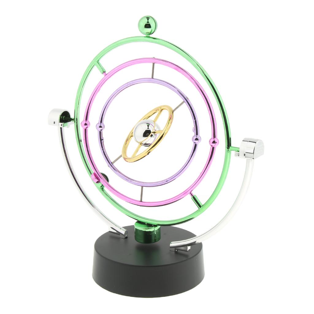 Revolving Balance Ball Perpetual Motion Desk Home Decor Physics Science Toys