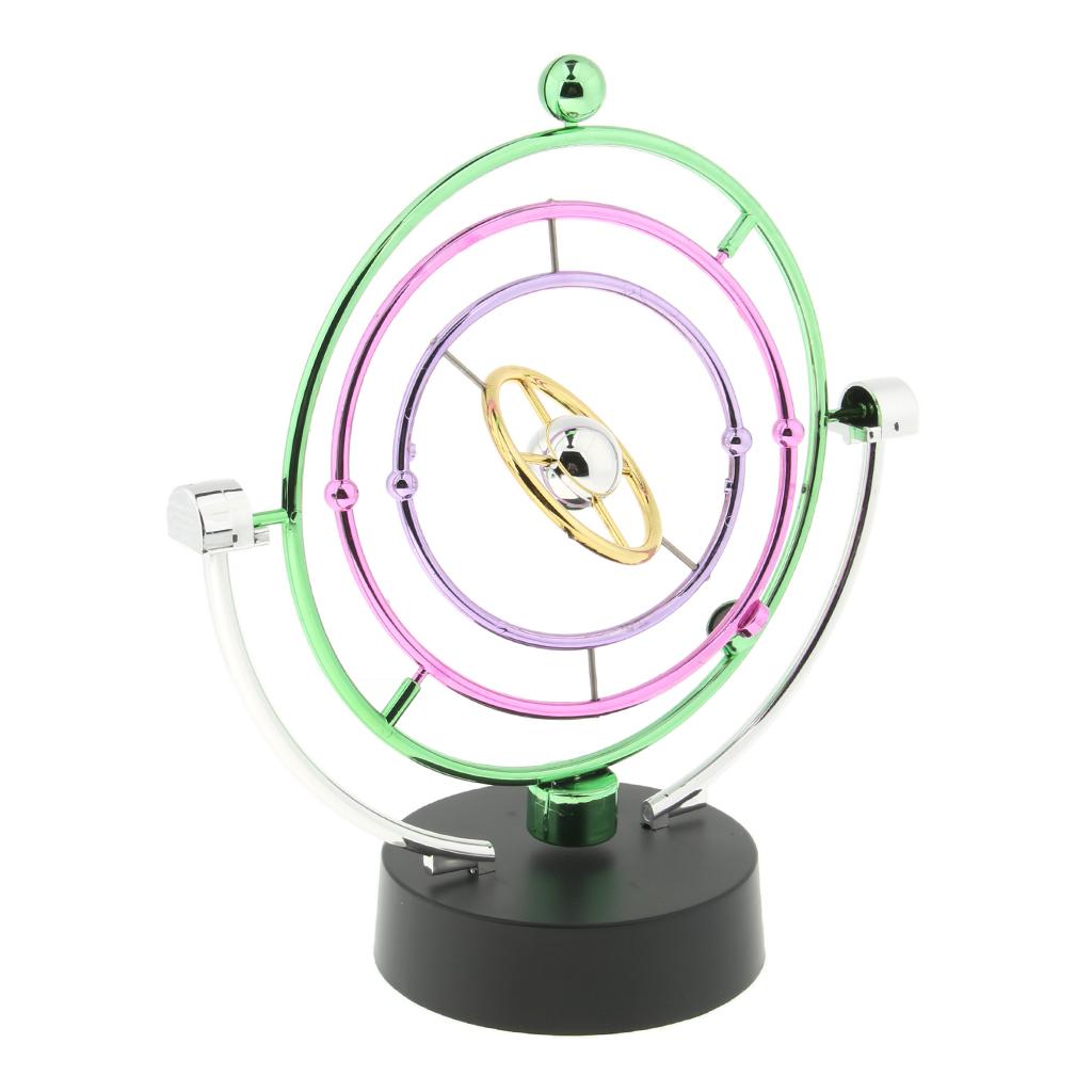 Revolving Balance Ball Perpetual Motion Desk Home Decor Physics Science Toys