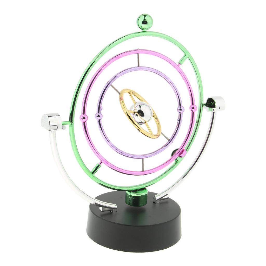 Revolving Balance Ball Perpetual Motion Desk Home Decor Physics Science Toys