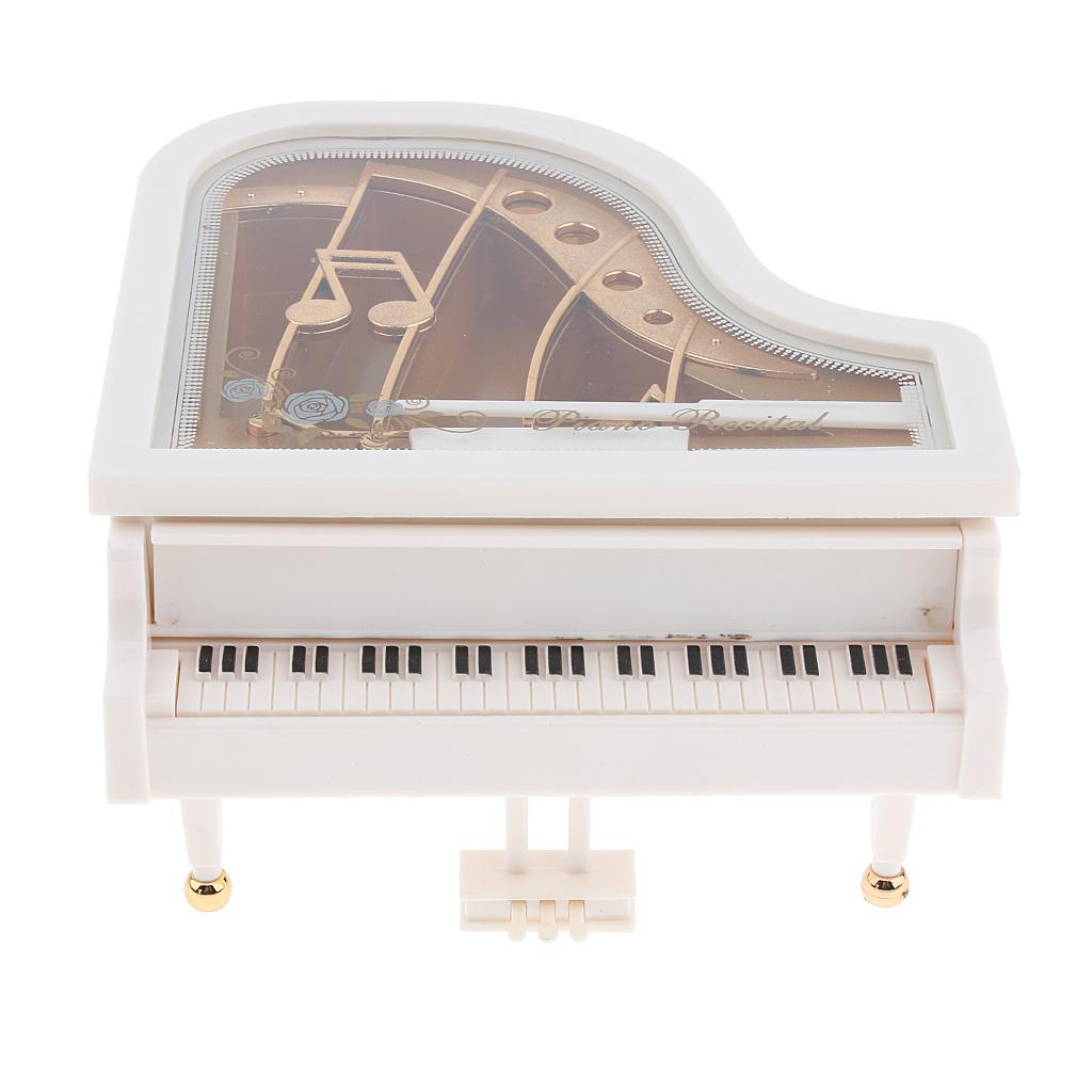 Classic Piano Shape Music Box Mechanism Musical Boxes