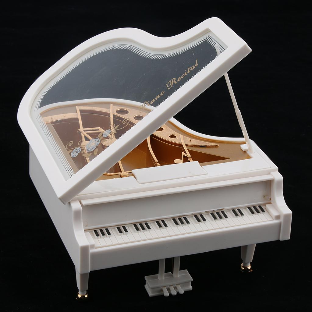 Classic Piano Shape Music Box Mechanism Musical Boxes