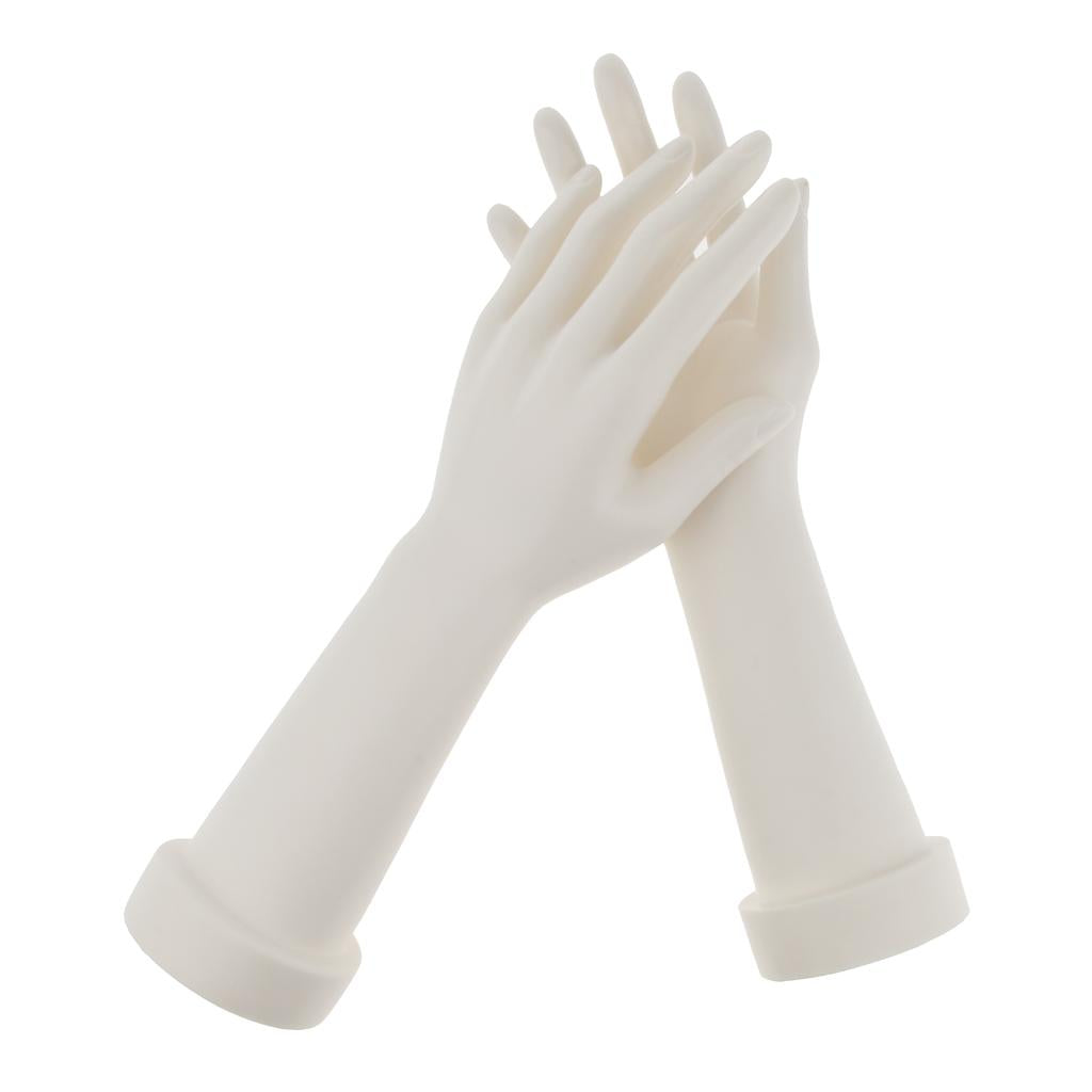 Set of 2 Pcs Female Adult Left & Right Hand Mannequin Women Display Molds