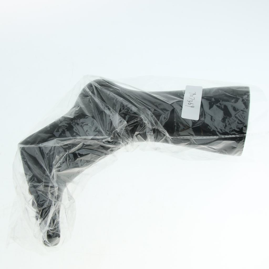 Plastic Foot Model Mannequin for Socks Shoes Anklet Display Black-Right