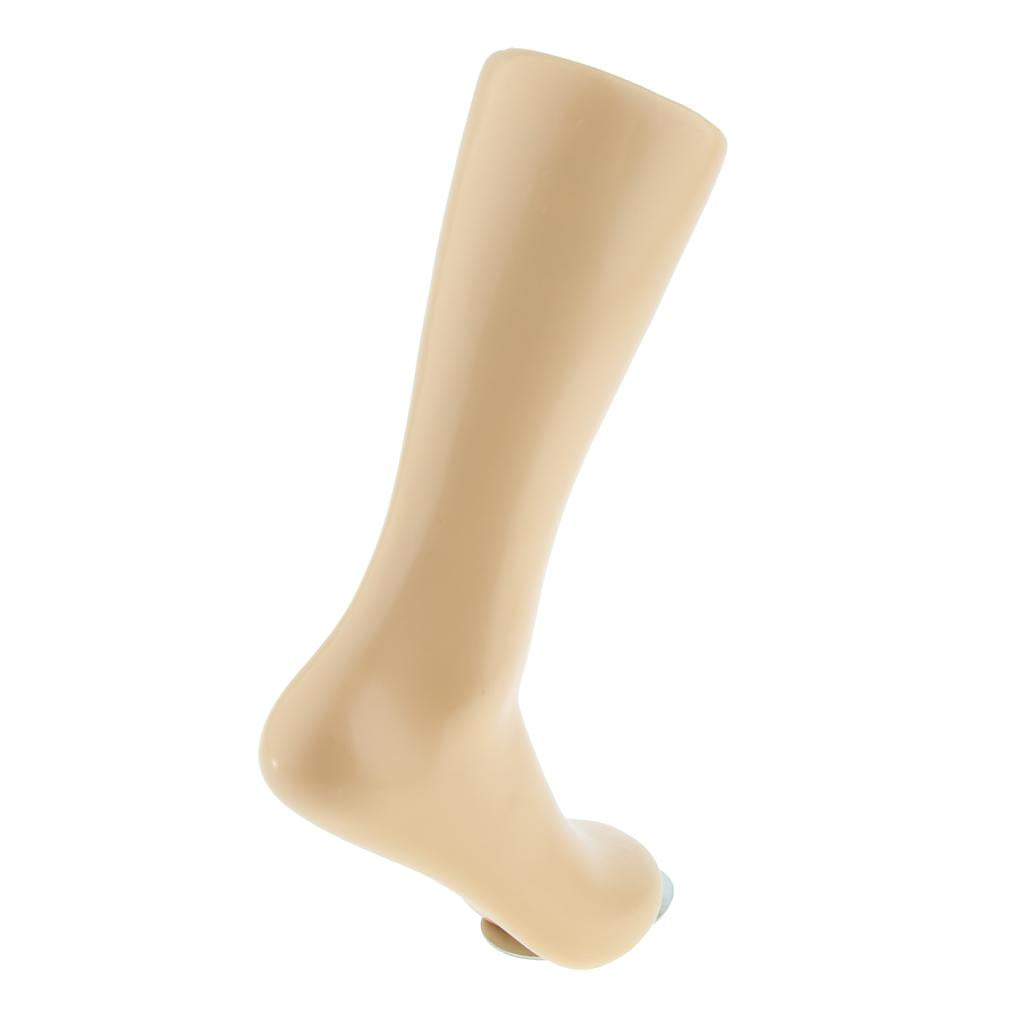 Skin Color Foot Mannequin Male Female Kid Feet Model Sock Sox Display 26cm
