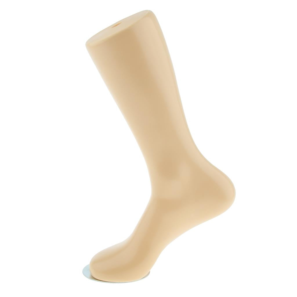 Skin Color Foot Mannequin Male Female Kid Feet Model Sock Sox Display 26cm