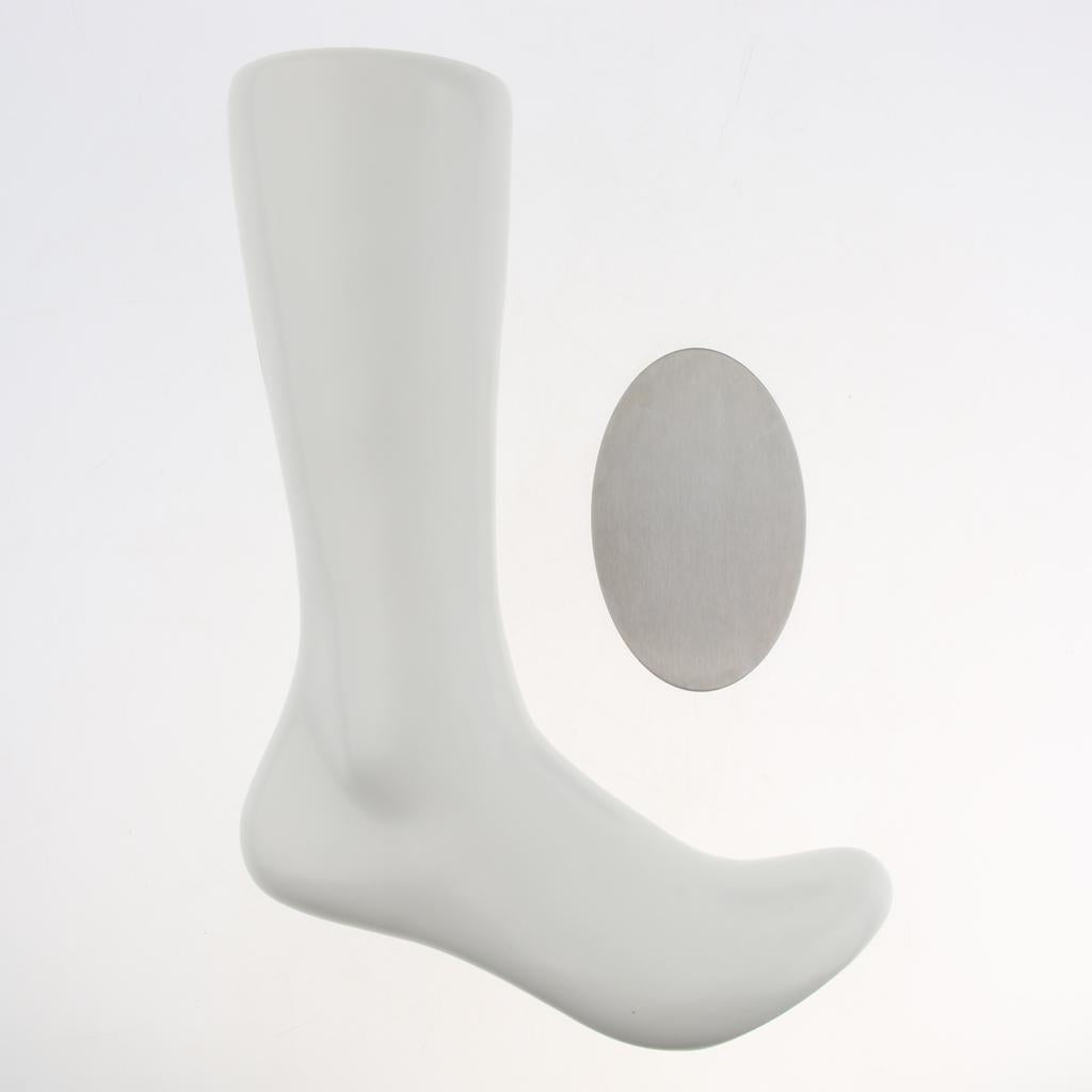 Plastic Suction Mannequin Foot Model for Shoes Socks Display Male -23cm