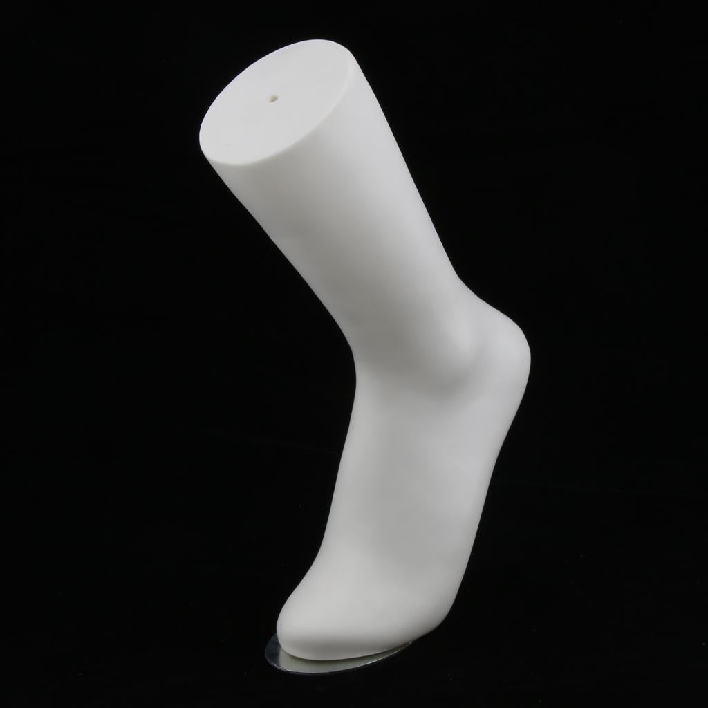 Plastic Suction Mannequin Foot Model for Shoes Socks Display Female - 22cm