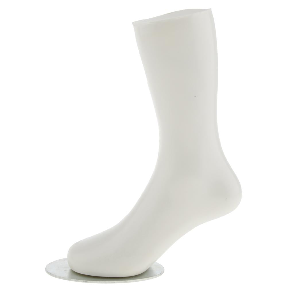 Plastic Suction Mannequin Foot Model for Shoes Socks Display Female - 22cm