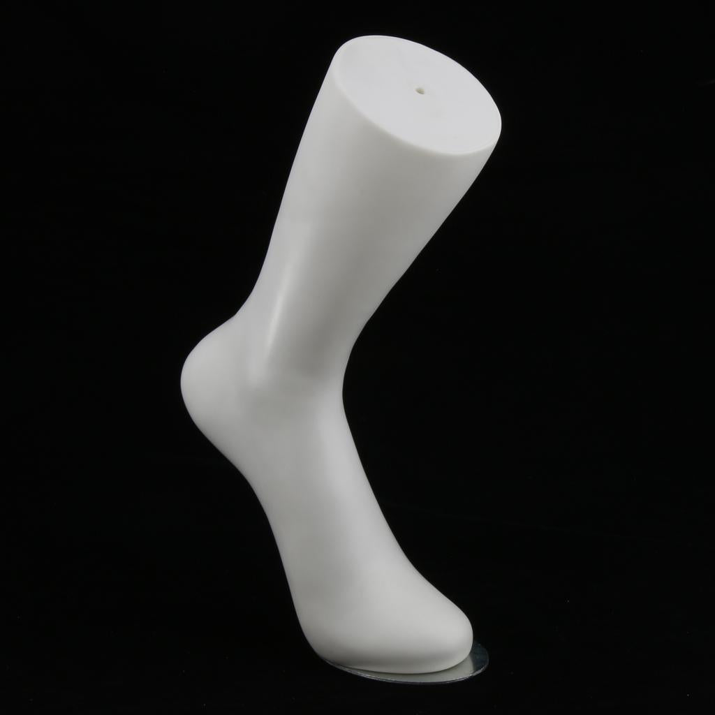 Plastic Suction Mannequin Foot Model for Shoes Socks Display Female - 22cm
