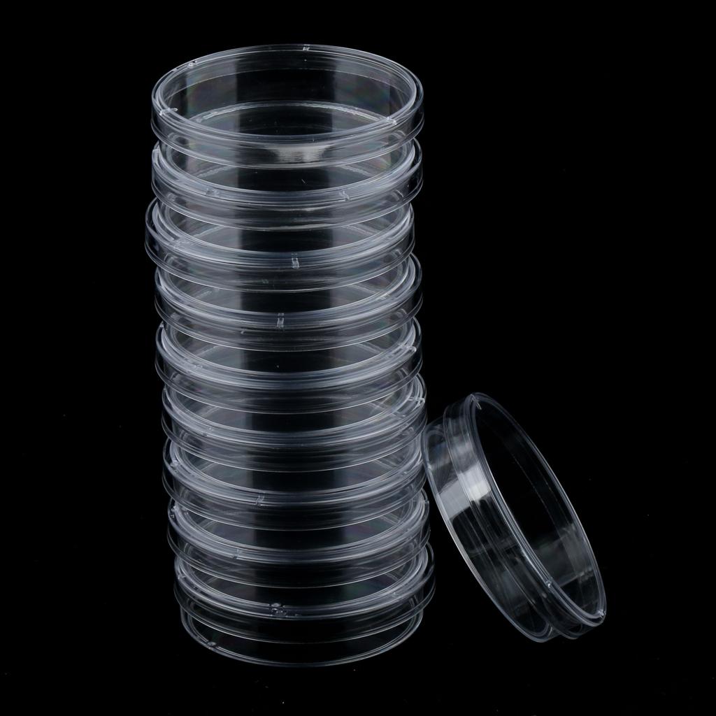 Lab Plastic Petri Dish Sterile Cell Tissue Culture Dish & Lid 60mm