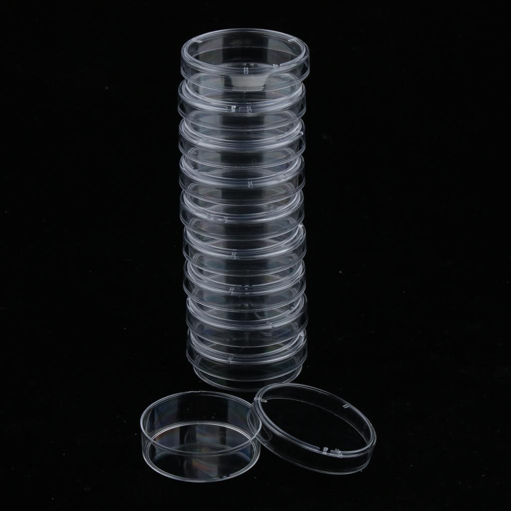 Lab Plastic Petri Dish Sterile Cell Tissue Culture Dish & Lid 35mm