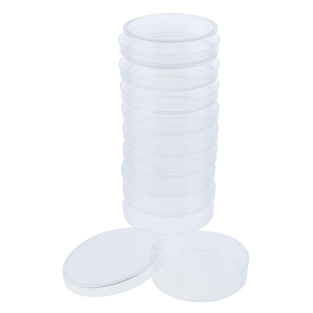 3xLab Plastic Petri Dish Sterile Cell Tissue Culture Dish & Lid 75mm