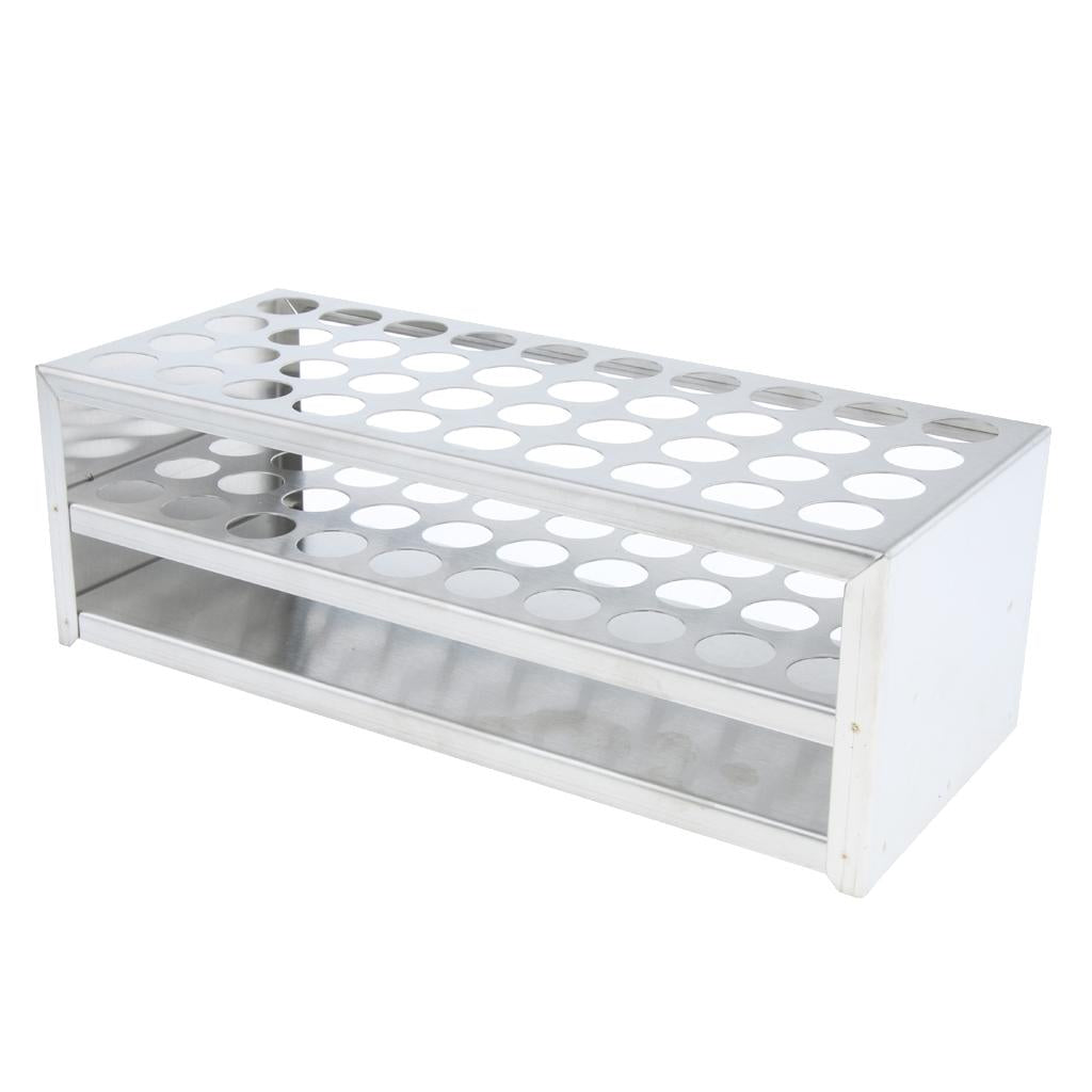 Detachable Centrifuge Tube Rack Stainless Steel 40Holes 19mm dia