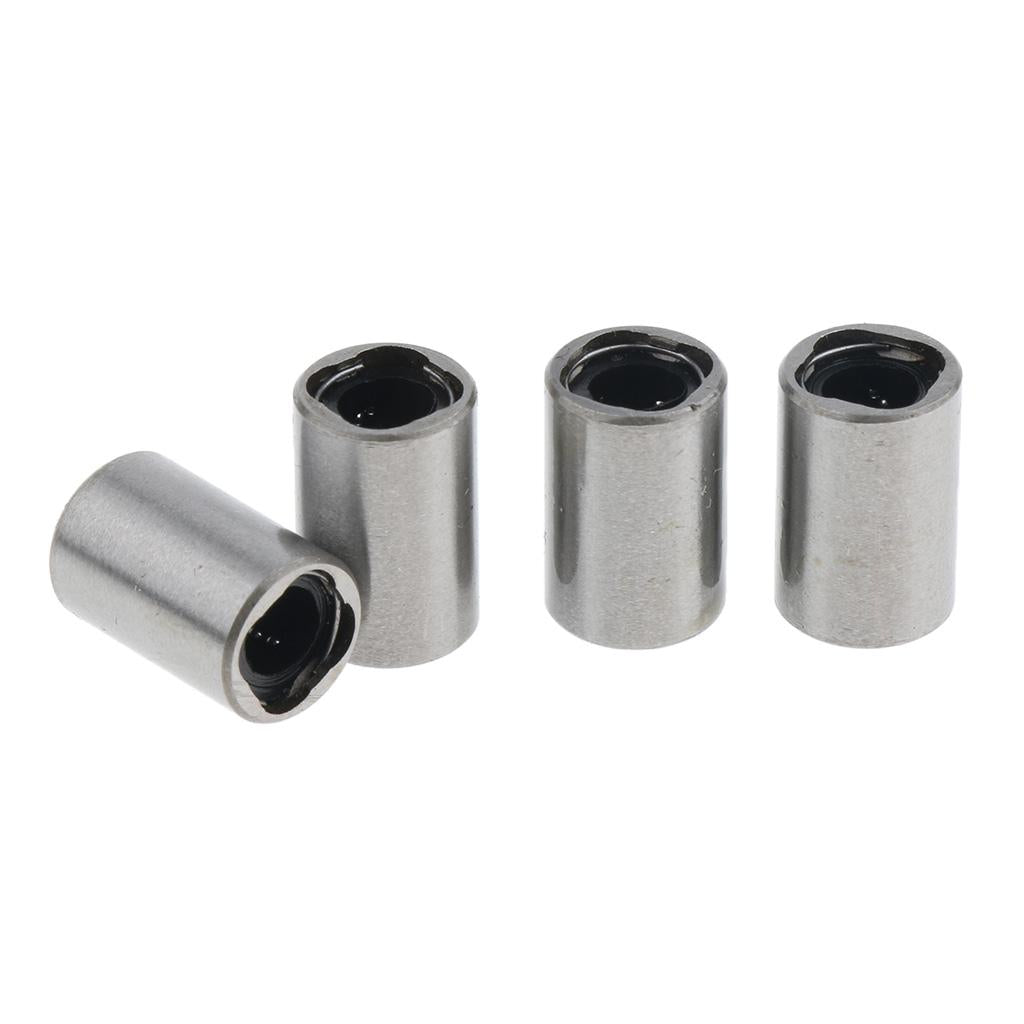 Linear Motion Ball Bushing Bearings 3mm to 20mm LM4UU 4PCS