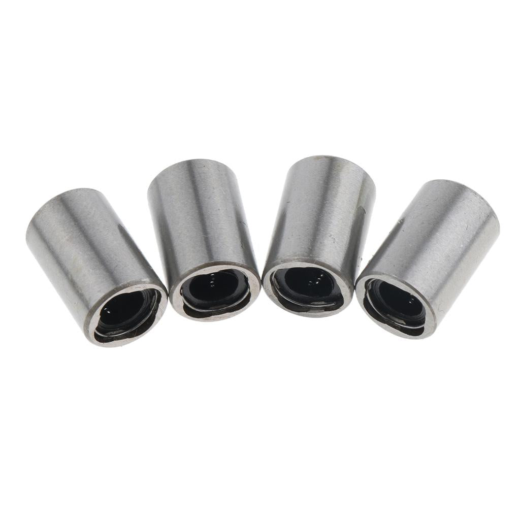 Linear Motion Ball Bushing Bearings 3mm to 20mm LM4UU 4PCS