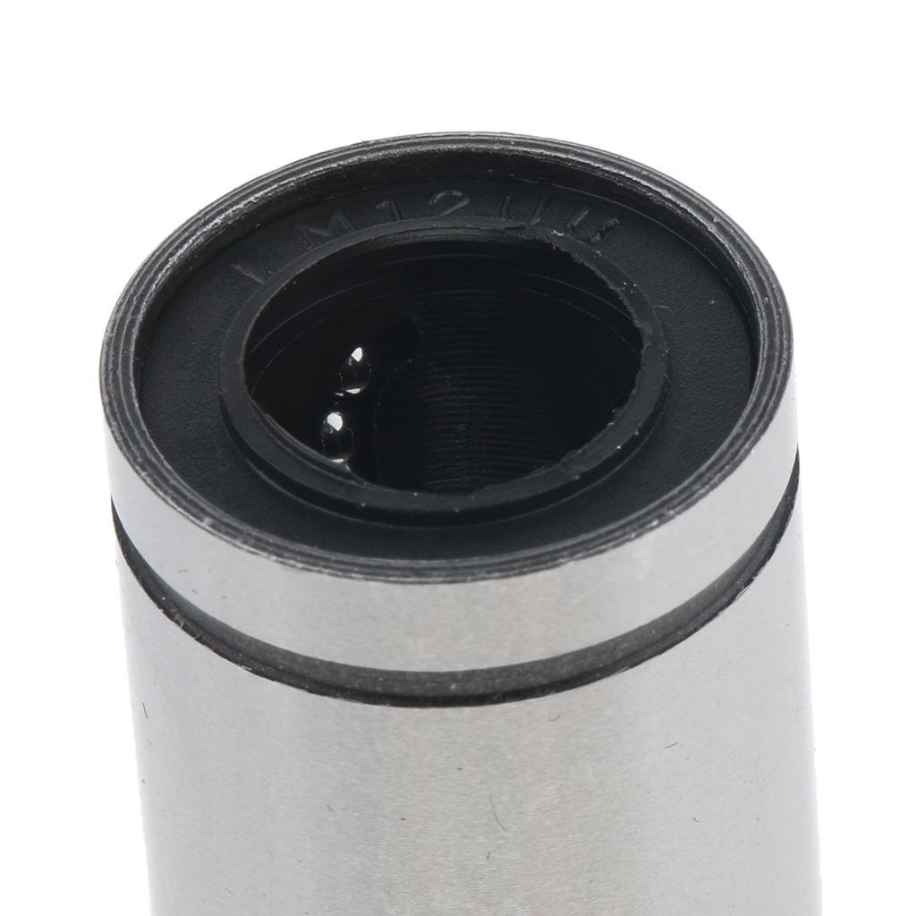 Linear Motion Ball Bushing Bearings 3mm to 20mm LM12UU 5PCS