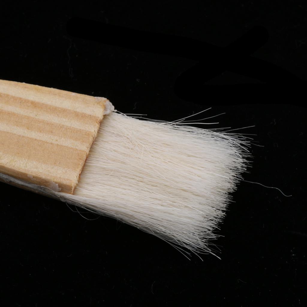Baking Tool Wooden Handle Wool Brush Barbeque Oil Brush Pastry Brush S/L S