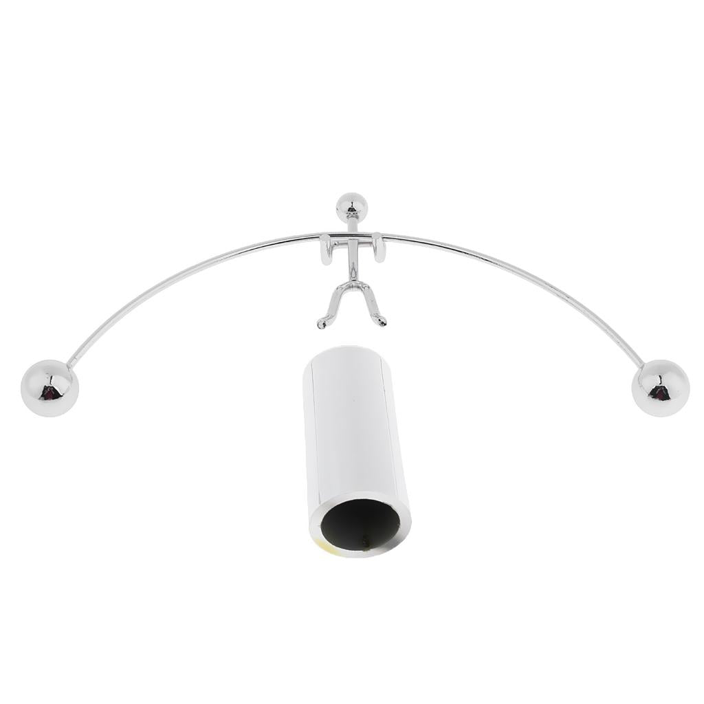 3xFeet Weightlifter Perpetual Motion Balance Toy Metal Figurine Desk Toy